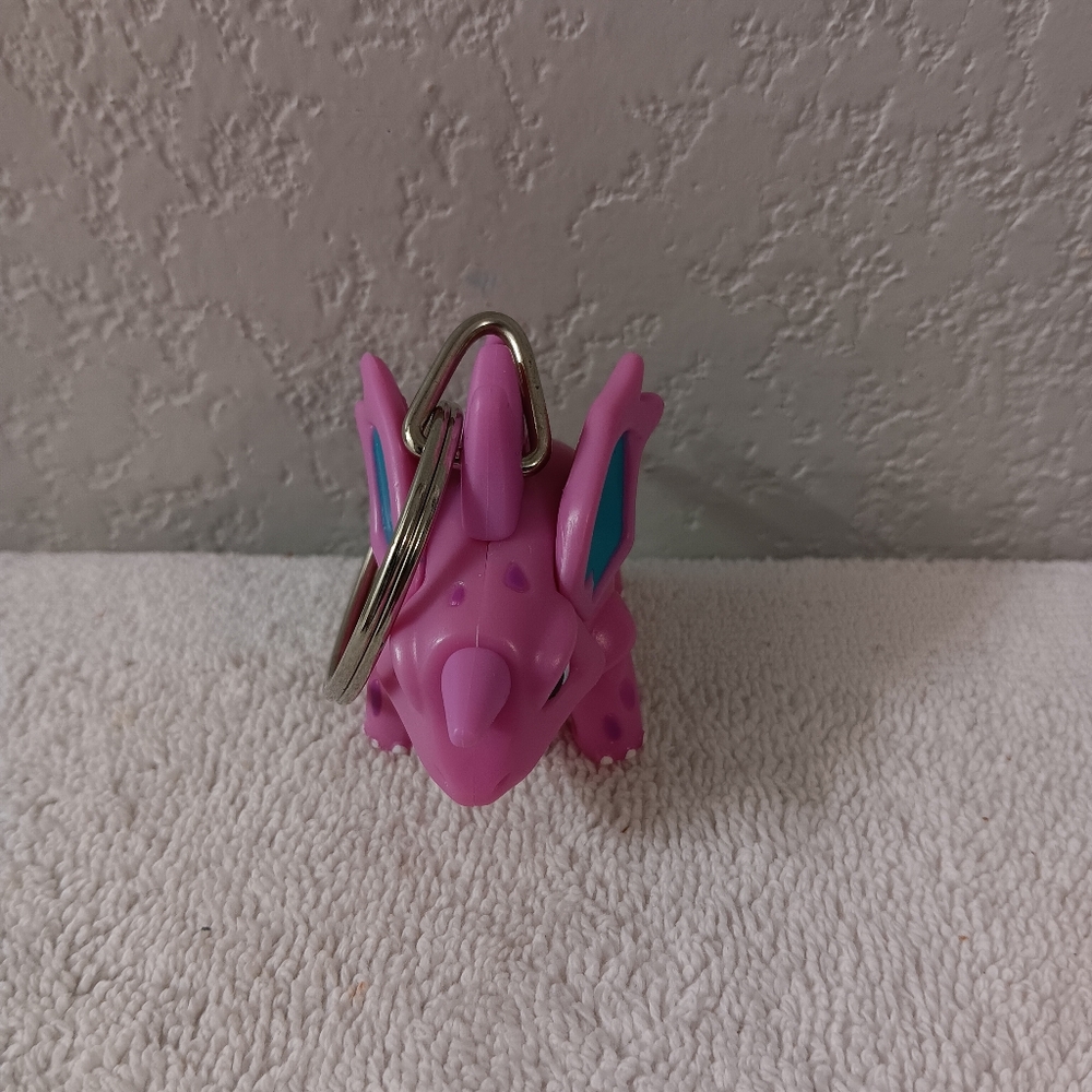 Cute Pink Keychain Accessory